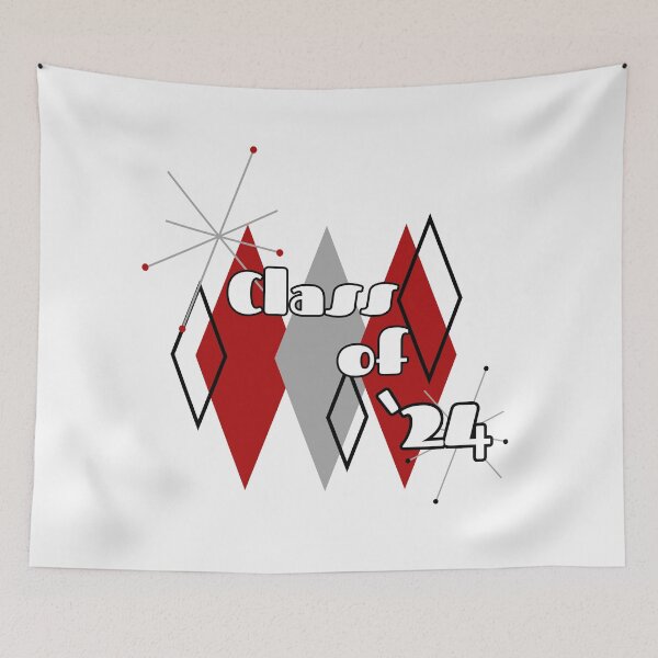 Item preview, 50's Theme Class of '24 Maroon  designed and sold by TxTaurus110.