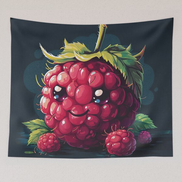 Item preview, Kawaii Raspberry designed and sold by Sp3ctrumOfColor.