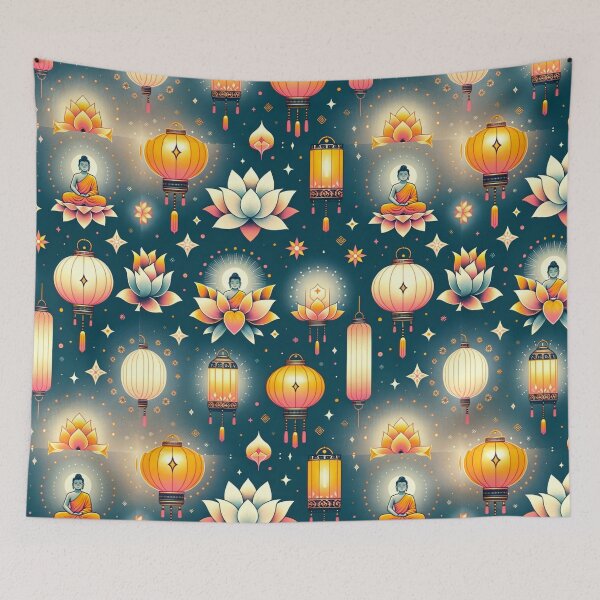 Item preview, Festival of Lights: Vesak Day Celebration designed and sold by CoussaZau.