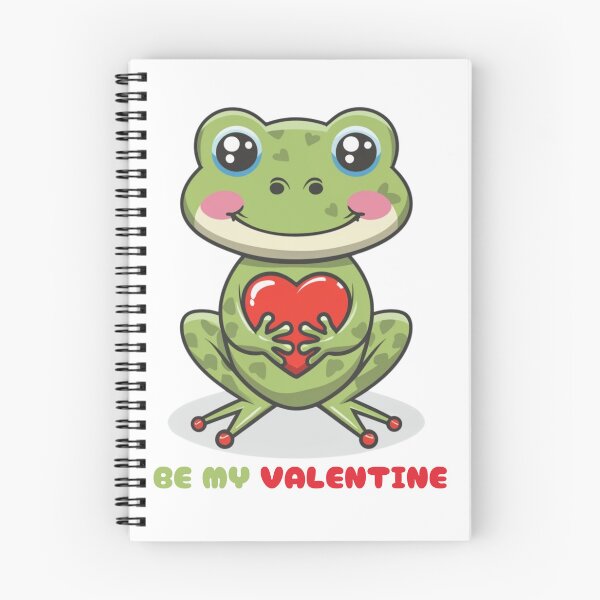 Item preview, Frog with heart: be my valentine  designed and sold by syedmaaz.