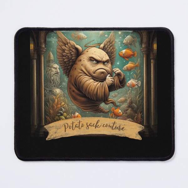 Item preview, Celestial Potato Sack Couture: Whimsical Aquatic Illustration designed and sold by zax454.