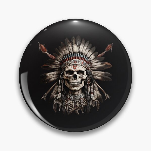 Item preview, Mexican Indian beautiful skull designed and sold by Promarkets.
