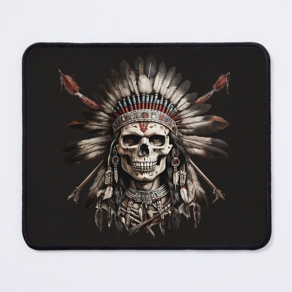 Item preview, Mexican Indian beautiful skull designed and sold by Promarkets.