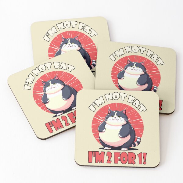 Item preview, I'm not fat, I'm 2 for 1! designed and sold by Ultimate-Rabbit.