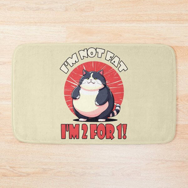 Item preview, I'm not fat, I'm 2 for 1! designed and sold by Ultimate-Rabbit.