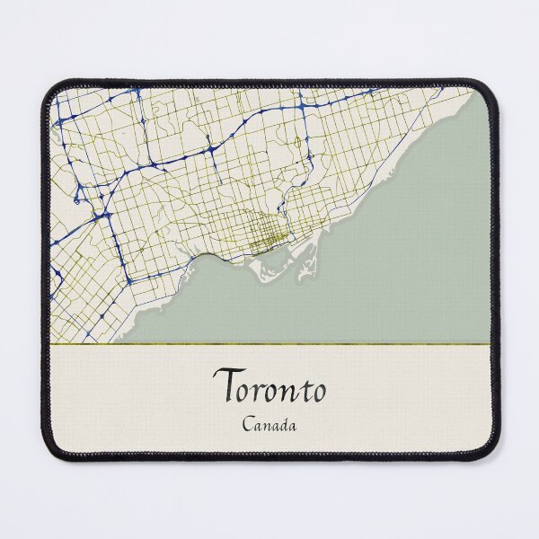 Item preview, Toronto Canada Named City Map - Hand-Drawn designed and sold by StylishStacks.