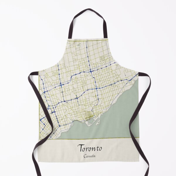 Item preview, Toronto Canada Named City Map - Hand-Drawn designed and sold by StylishStacks.