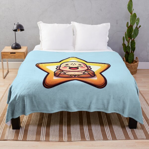 Item preview, Happy Buddah Meditating Cartoon designed and sold by PickledjoArt.