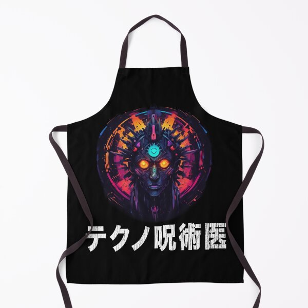 Item preview, Techno Shaman, Cyberpunk Spirit Worker, Kanji designed and sold by Burn-Ego.
