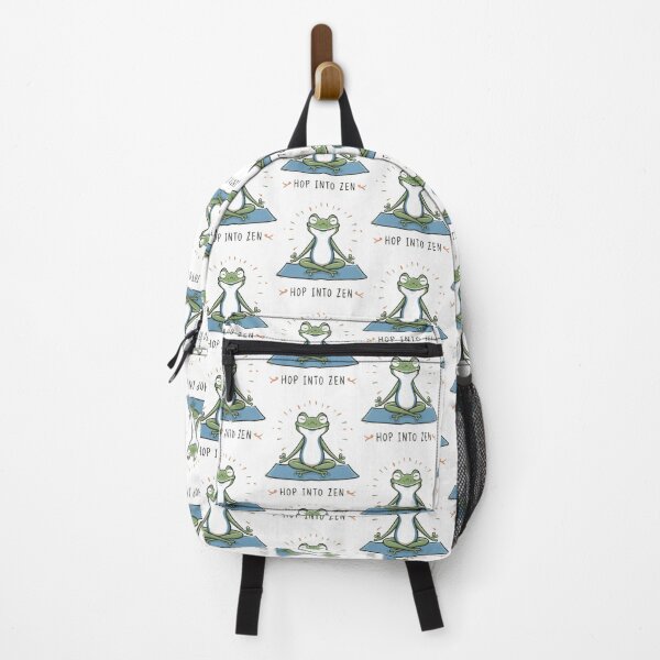 Item preview, Hop Into Zen, Yoga Frog designed and sold by Krieghorn.