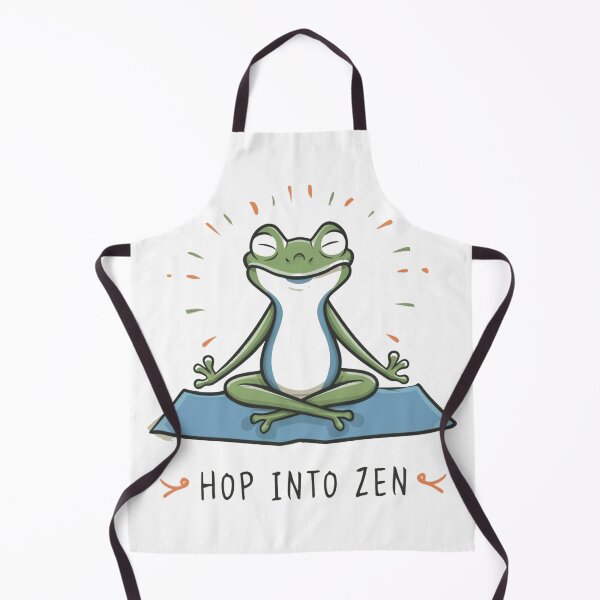 Item preview, Hop Into Zen, Yoga Frog designed and sold by Krieghorn.