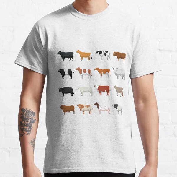 Funny Cow T-Shirt, Valentines Day Cow Lover Gift, Funny Farmer Sweater, Farming Gifts for Women, Barnyard Farm Tshirts, Animal Lover Gift White /