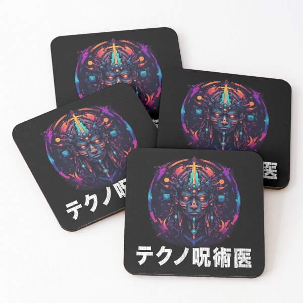 Item preview, Techno Shaman, Cyberpunk Nature Magick, Kanji designed and sold by Burn-Ego.