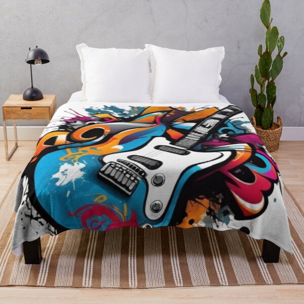 Item preview, Unleashing Vibrant Grooves with Hypnotic Guitar Designs designed and sold by HarmonyGuitars.