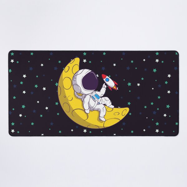Item preview, Astronaut relaxing on the moon designed and sold by asbno19.