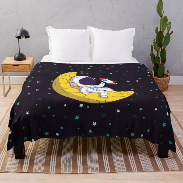 Item preview, Astronaut relaxing on the moon designed and sold by asbno19.