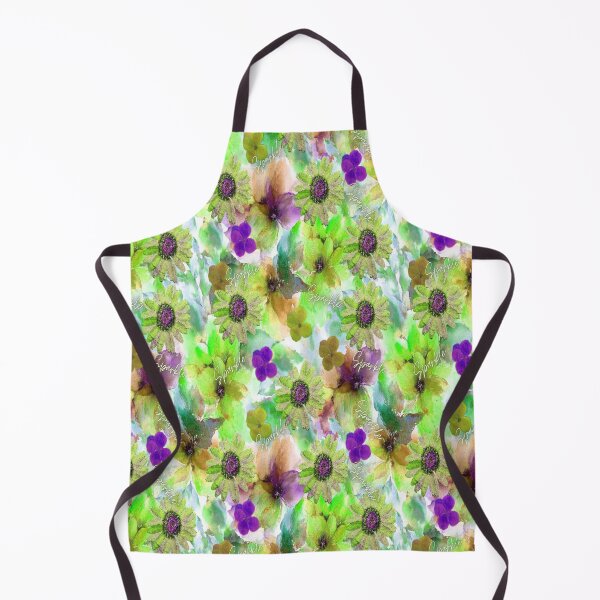 Item preview, Sparkle Floral Design 2,  Bohemian design, Abstraction, bold colorful abstract playful design inspired by nature designed and sold by Adri Barnard.