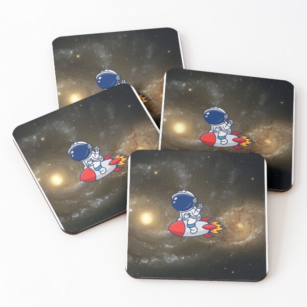 Item preview, astronaut ride a rocket designed and sold by asbno19.