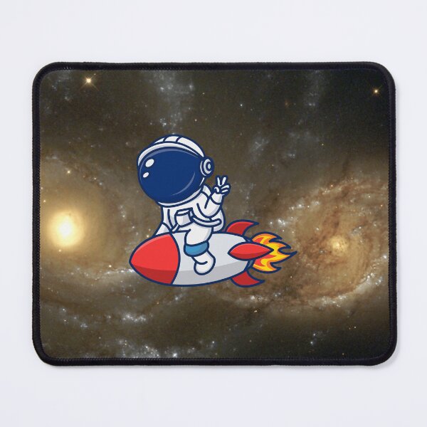 Item preview, astronaut ride a rocket designed and sold by asbno19.
