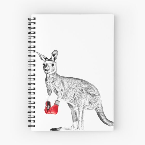 Item preview, boxing kangaroo designed and sold by crottle.