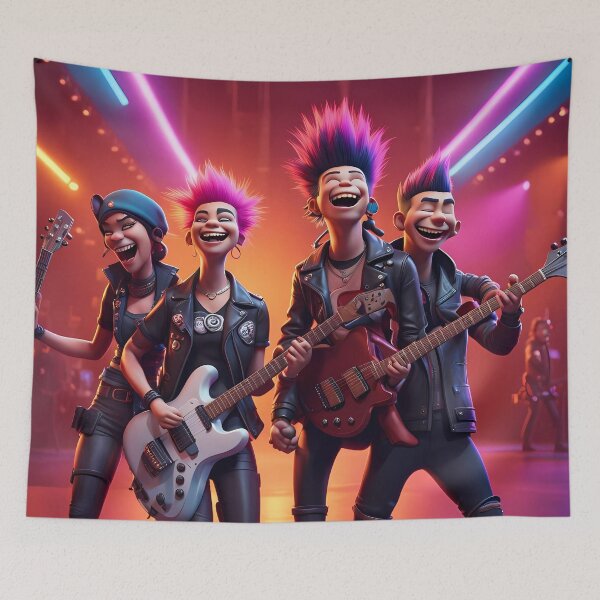 Item preview, Punk Rockers designed and sold by Colin Bentham.