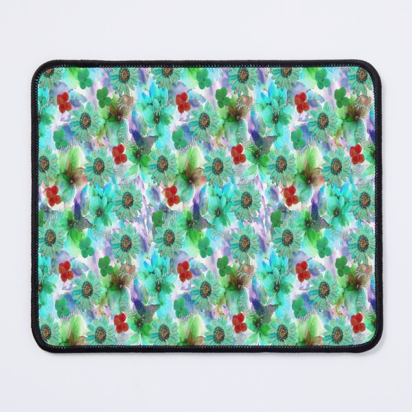 Item preview, Sparkle Floral Design 3,  Bohemian design, Abstraction, bold colorful abstract playful design inspired by nature designed and sold by Adri Barnard.
