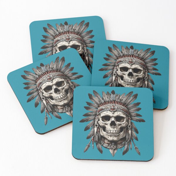 Item preview, American Indian cute scull designed and sold by Promarkets.