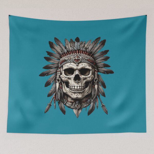 Item preview, American Indian cute scull designed and sold by Promarkets.