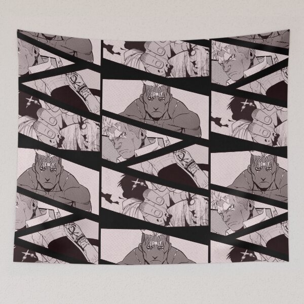 Item preview, Scar Manga Panel Design  designed and sold by Wafusaurus.