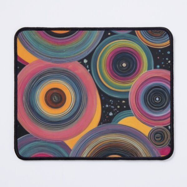 Item preview, SPACE PATTERN GEOMETRIC ABSTRACT, painting, graffiti, vibrant designed and sold by asbno19.