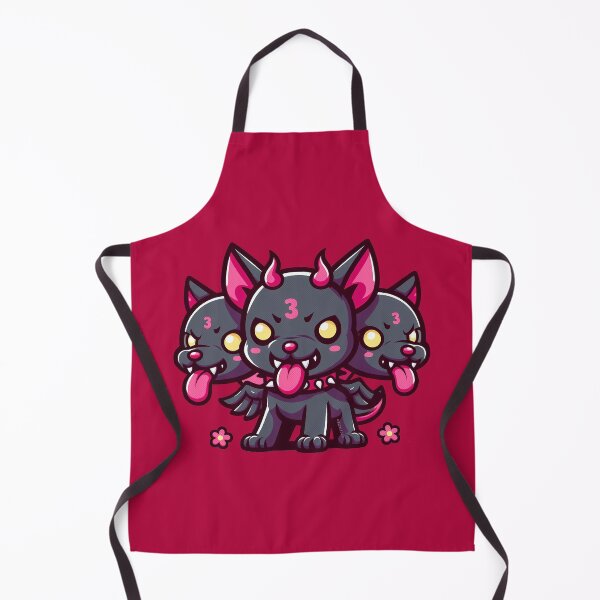 Item preview, Cerberus  - Evil Devil Dog  - Chibi Style designed and sold by PickledjoArt.