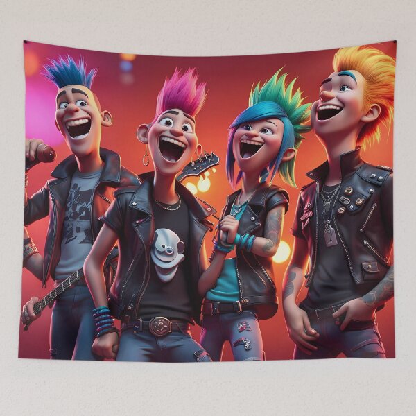 Item preview, Punk Rockers designed and sold by Colin Bentham.