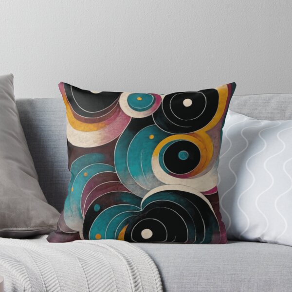 Item preview, SPACE PATTERN GEOMETRIC ABSTRACT, painting, graffiti, vibrant designed and sold by asbno19.
