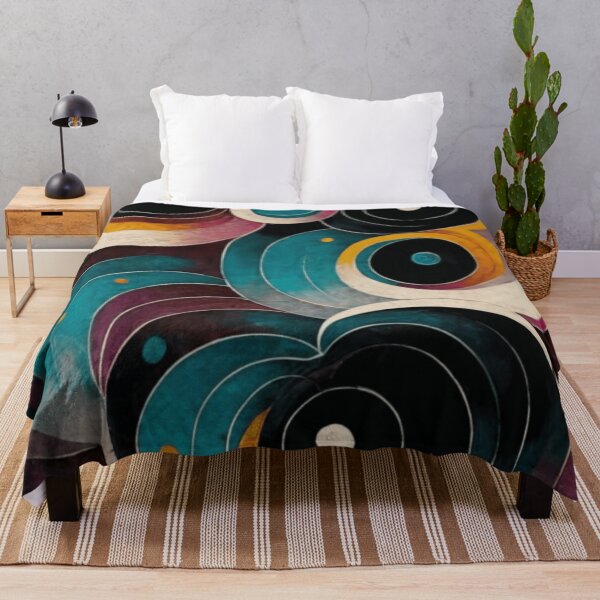 Item preview, SPACE PATTERN GEOMETRIC ABSTRACT, painting, graffiti, vibrant designed and sold by asbno19.