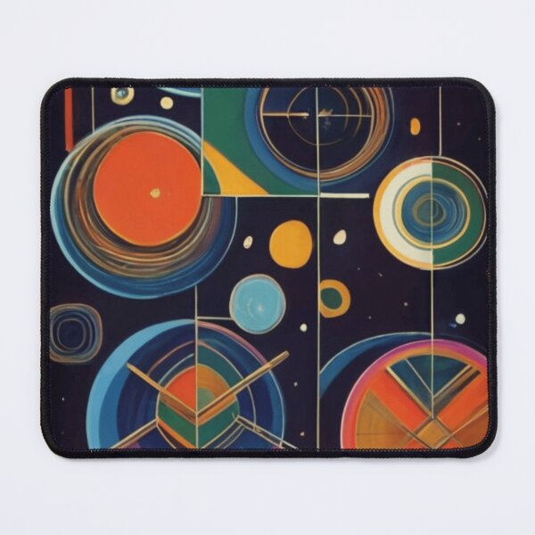 Item preview, SPACE PATTERN GEOMETRIC ABSTRACT, painting, graffiti, vibrant designed and sold by asbno19.