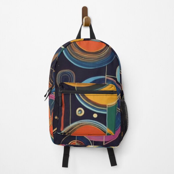 Item preview, SPACE PATTERN GEOMETRIC ABSTRACT, painting, graffiti, vibrant designed and sold by asbno19.