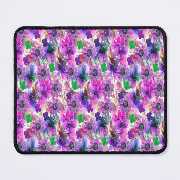 Item preview, Sparkle Floral Design 4,  Bohemian design, Abstraction, bold colorful abstract playful design inspired by nature designed and sold by Adri Barnard.
