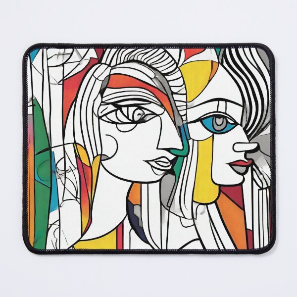 Item preview, Whimsical Impressions: Girl and Abstract Art Collection designed and sold by PatternXS.