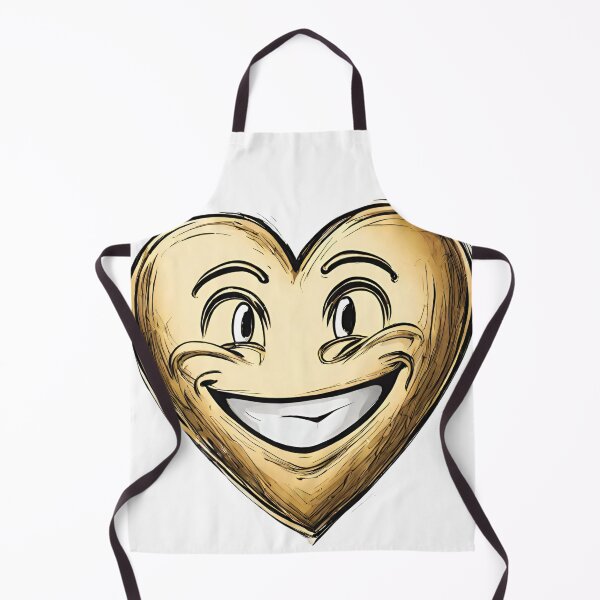 Item preview, gold, golden heart, smiling heart, smile designed and sold by LYDIA0304.