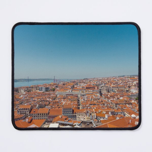 Item preview, A view over the rooftops of Lisbon - photo designed and sold by CineWanderlust.