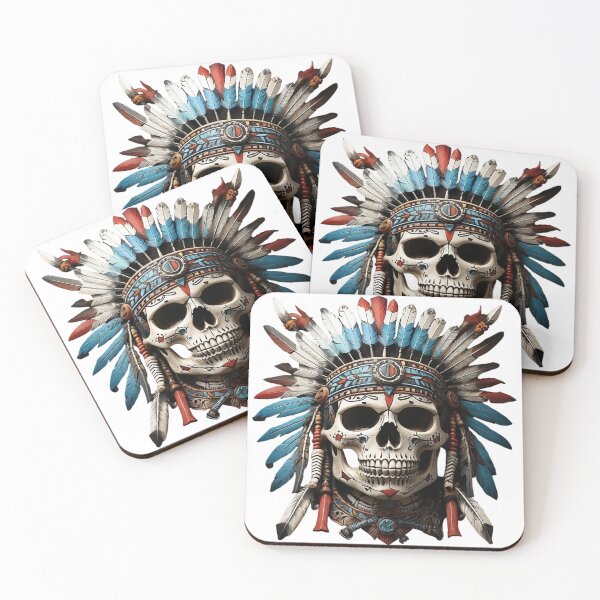 Item preview, Tribal Chief Skull designed and sold by Promarkets.