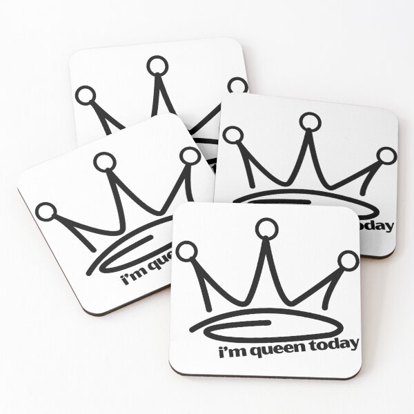 Item preview, Empowered 'I Am Queen Today' Crown Graphic designed and sold by vk09.