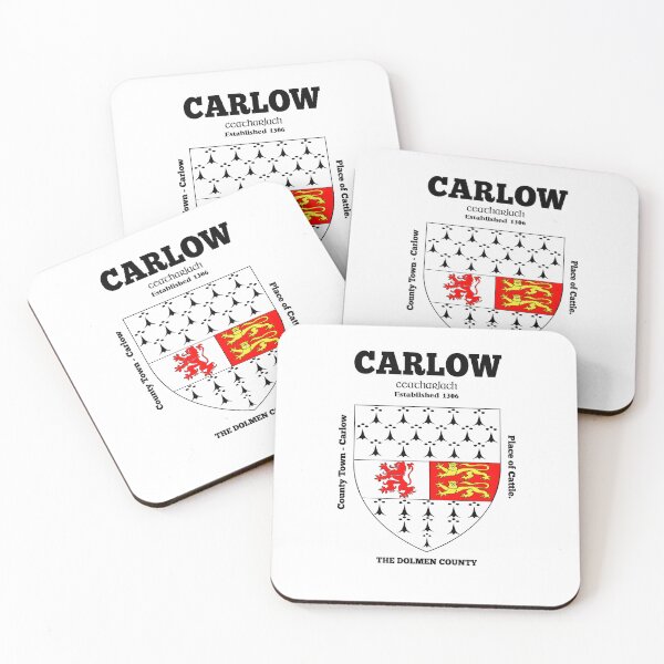 Item preview, Irish County Carlow Ireland Crest, Translation & More designed and sold by REAL IRISH GIFTS.