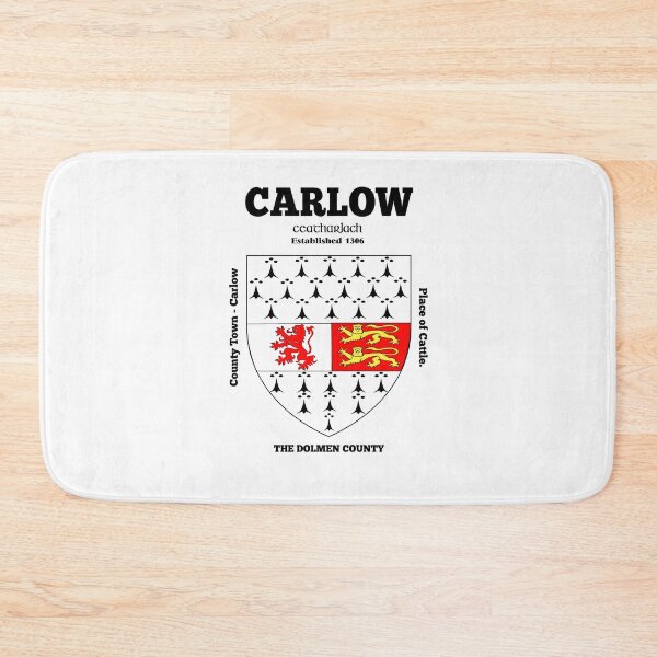 Item preview, Irish County Carlow Ireland Crest, Translation & More designed and sold by REAL IRISH GIFTS.