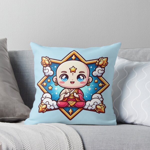 Item preview, Panchika God of riches -  Buddah Meditating Cartoon designed and sold by PickledjoArt.