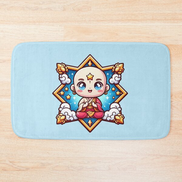Item preview, Panchika God of riches -  Buddah Meditating Cartoon designed and sold by PickledjoArt.