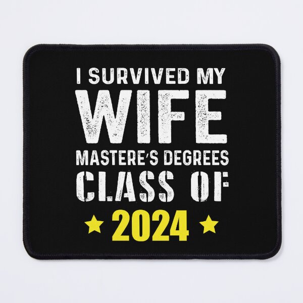 Item preview, Master Degree Graduation CLASS OF 2024 designed and sold by Fateh-Kro ⭐⭐⭐⭐⭐.