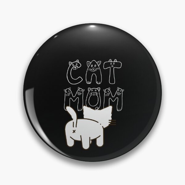 Item preview, Cat Mom Black and white cat designed and sold by PodXDesigns.