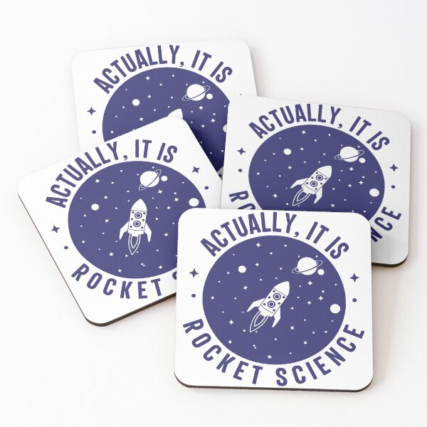 Item preview, Actually,  It Is Rocket Science designed and sold by Smix Pixels.