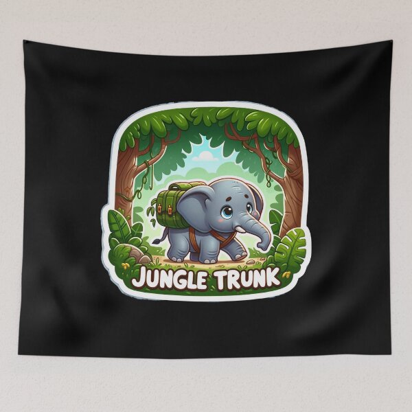 Item preview, Adventure Elephant in the Jungle designed and sold by Master-Print.